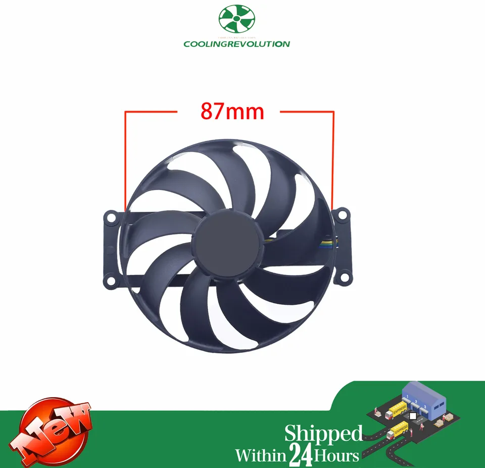 T129215BU RTX 2060 SUPER 2070 GTX1660 Ti Cooling Fan For ASUS GTX