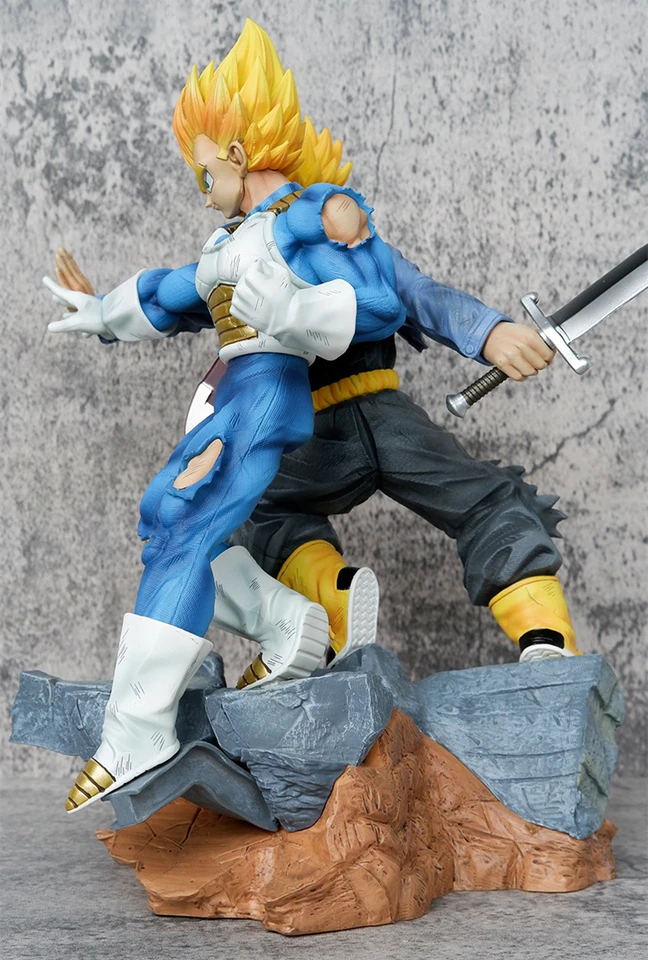 ドラゴンボールZアクションフィギュア,超サイヤ人ベジータvsトランクス