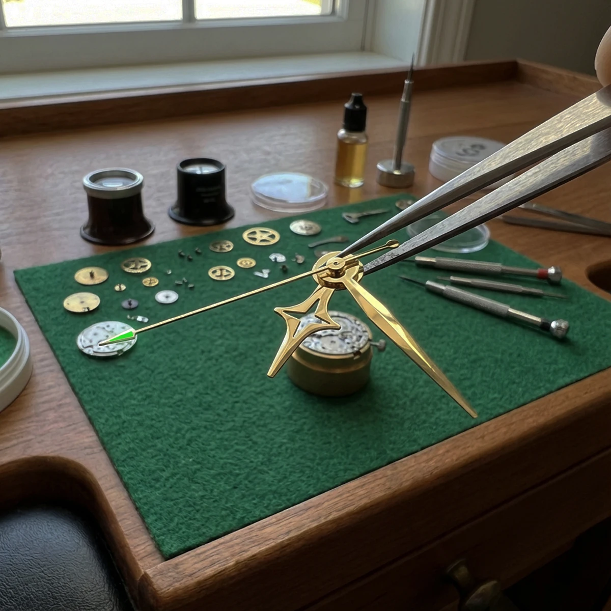 Star Pointer DIY Mechanical Watch Hands - Customizable Watch Accessory