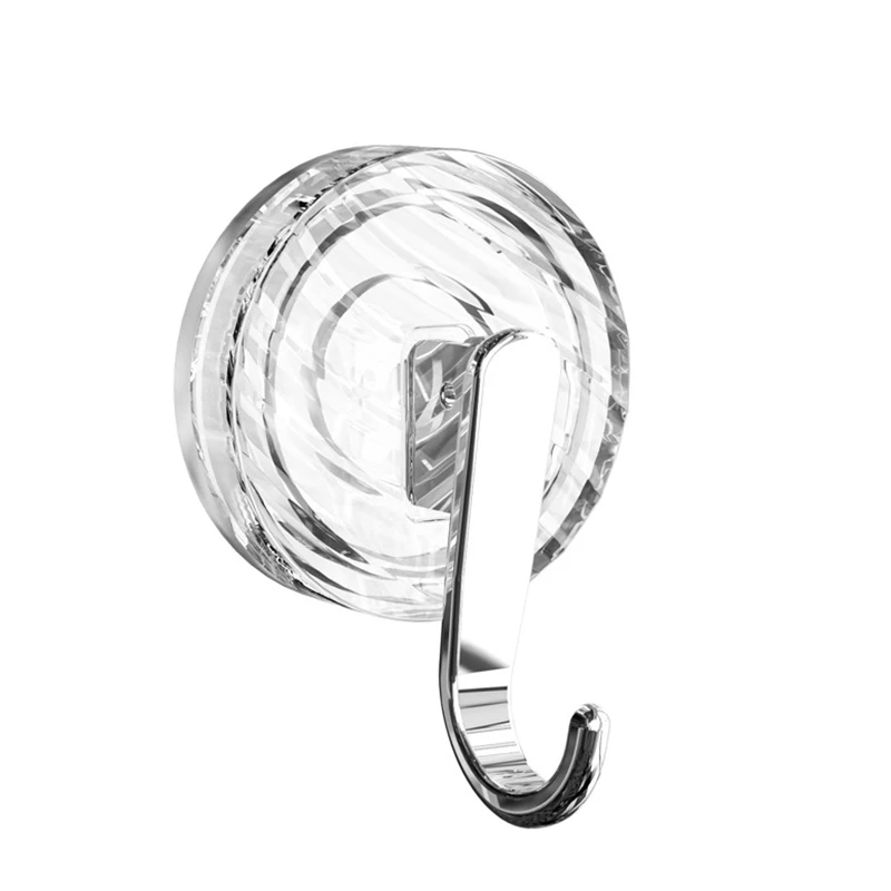 Suction Cup Hooks Clear Reusable Heavy Duty Vacuum Suction Cup Hooks Kitchen Bathroom For Towel Clothes Coat Hanging Hook