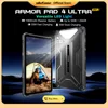 【World Premiere】5G Rugged Tablet Ulefone Armor Pad 4 Ultra IP68/IP69K LED Light 11800mAh Battery,fast charging 16GB+256GB 50MP 1
