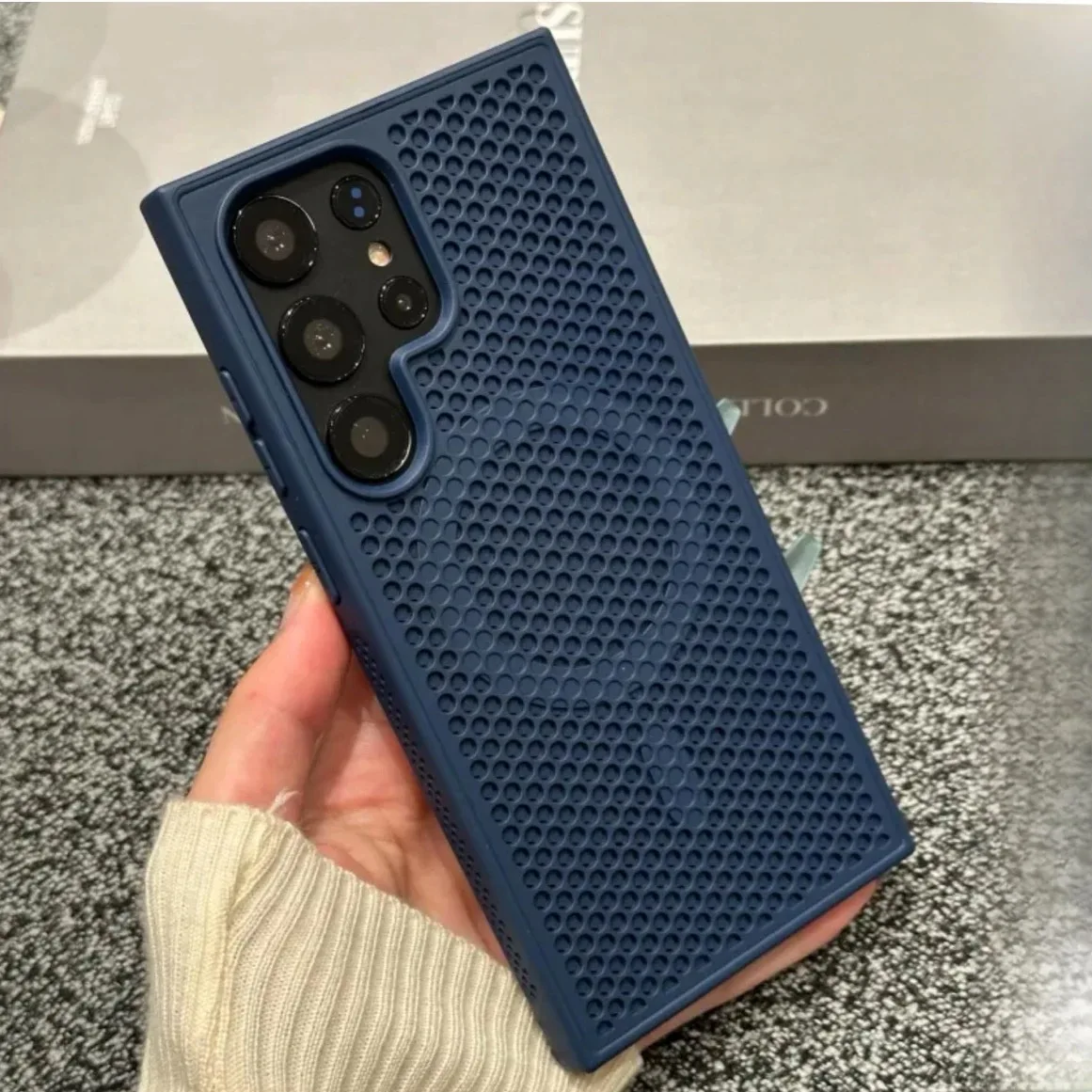 Magnetic Cooling Mesh Breathable Shockproof Case with Heat Dissipation