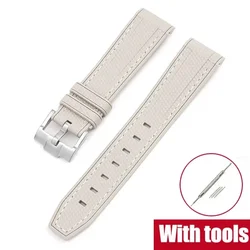 Enhanced Silicone Rubber Watch Band with Curved End - 20mm Diving Wrist Bracelet - 20mm (Khaki)