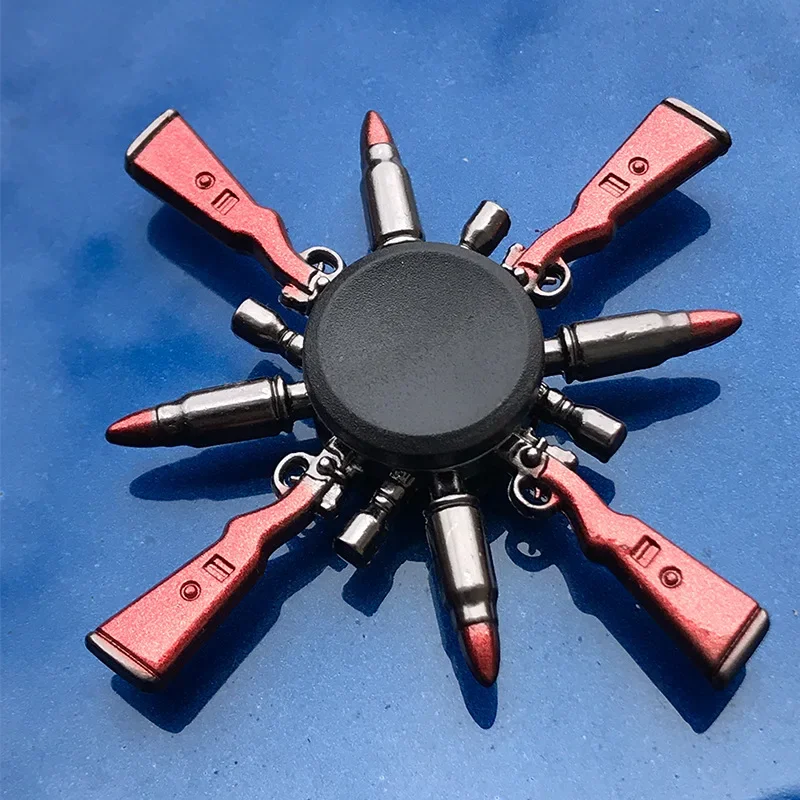 Premium Metal Fidget Spinner for Stress Relief and Relaxation - Perfect Gift for Adults