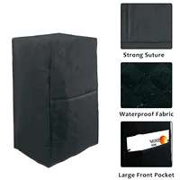 Couvercles anti-poussière lavables pour mélangeur, imperméables, avec poche d'accessoires, pour appareils de cuisine, anti-poussière 2