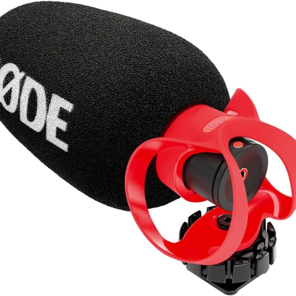 R&Oslash;DE VideoMicro II Ultra Compact Shotgun Microphone Plug & Play for Audio on Camera or Mobile Device shotgun microphone
