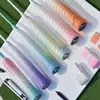 1Pc Gradient Overgrip Non-slip Sweat-absorbent Badminton Racket Grip Handle PU Winding Tape Badminton Accessories