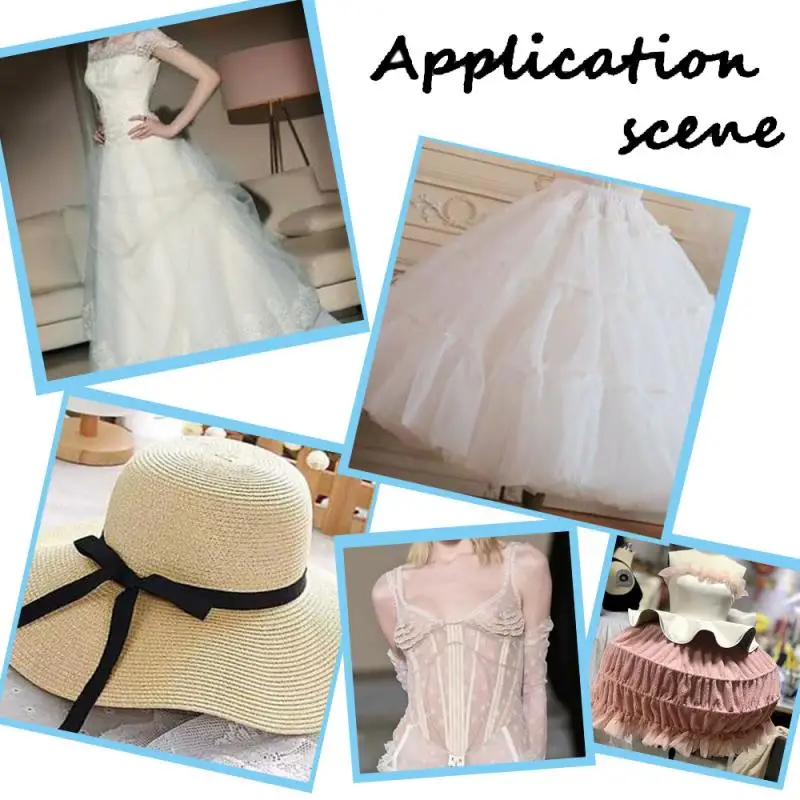5m Wedding Dress & Bra Plastic Boning – Shaping Webbing for DIY Sewing & Corset Making 3