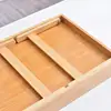 Breakfast Tray For Bed Wood Breakfast Tray With Foldable Legs Versatile Design Small Dining Table For Bed Counter Narrow Cabinet 2