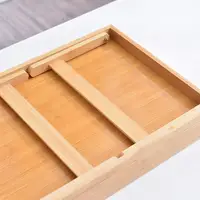 Breakfast Tray For Bed Wood Breakfast Tray With Foldable Legs Versatile Design Small Dining Table For Bed Counter Narrow Cabinet 2
