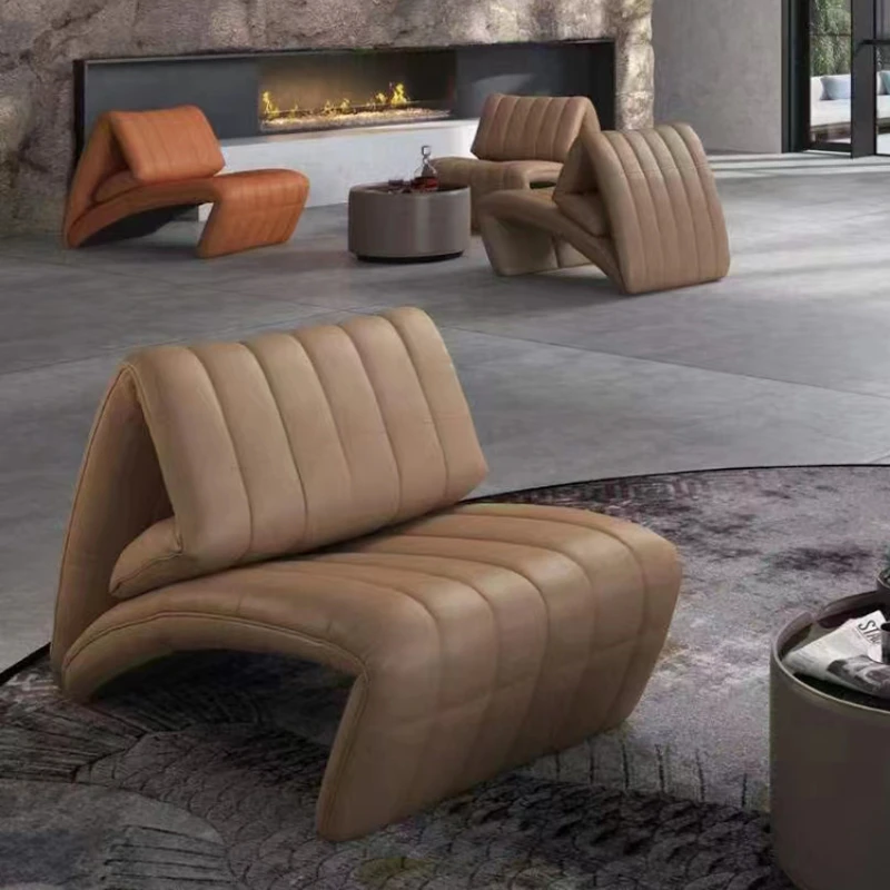 Single Sofa Chair Leisure Creative Folding Art Lazy Recliner