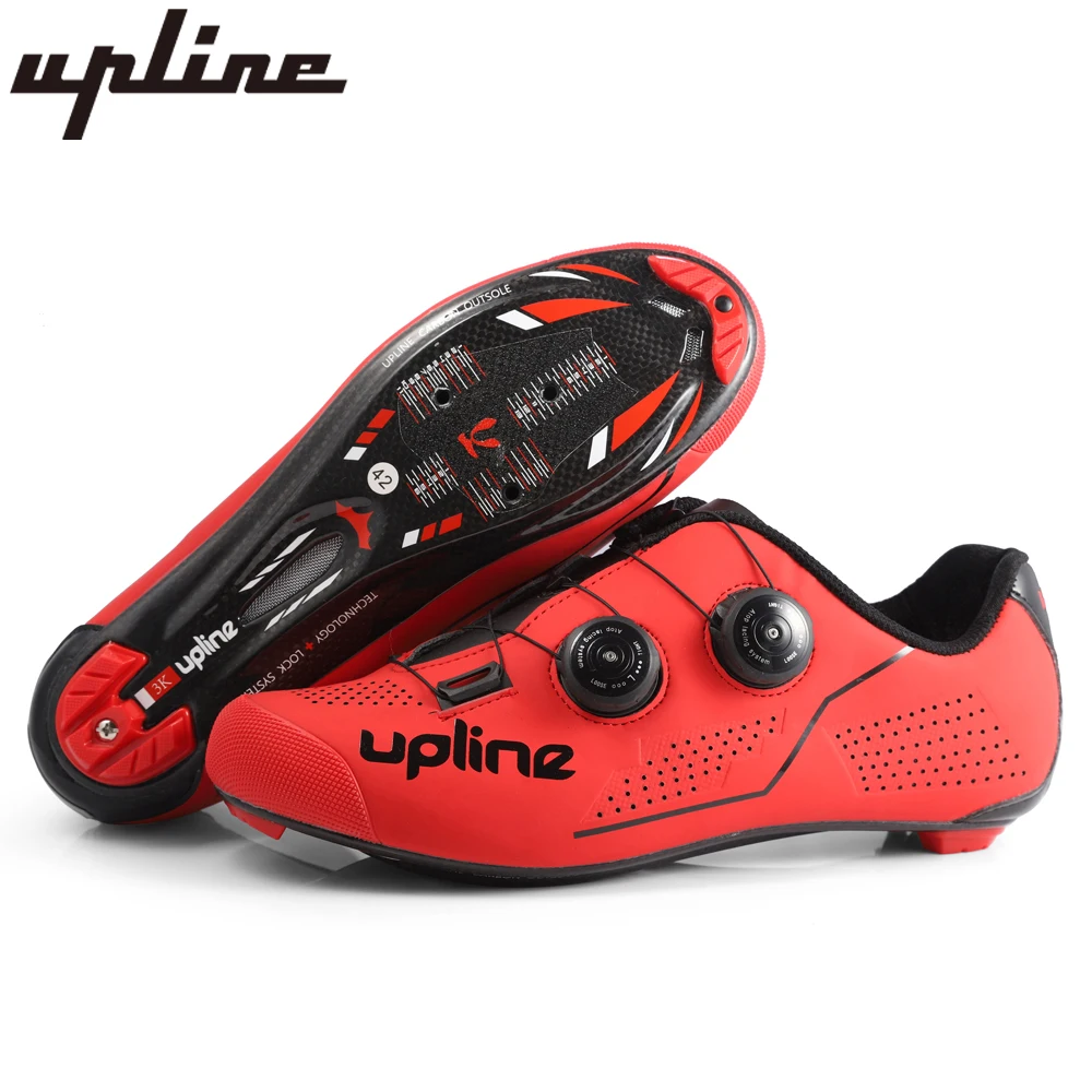 New Upline Speed Road Cycling Shoes Men's Ultralight Bike Sneakers Professional 