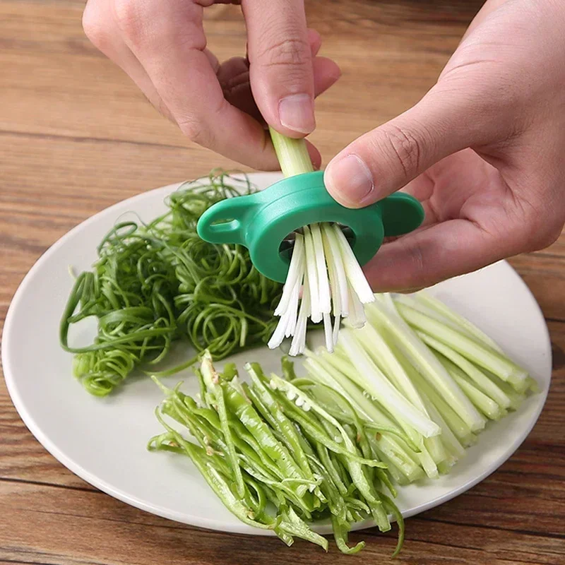 Vegetable Shredder Green Onion Cutter Superfine Onion Flower Cutter Shredded Slicer Graters Manual Kitchen Accessories