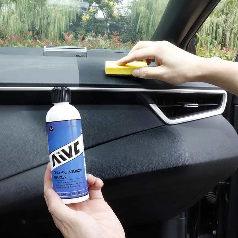 Interior Detailer Plastic Leather Finish Restorer For Car Cleaning Shampoo  Refurbish Stain Remover Renovator Conditioner