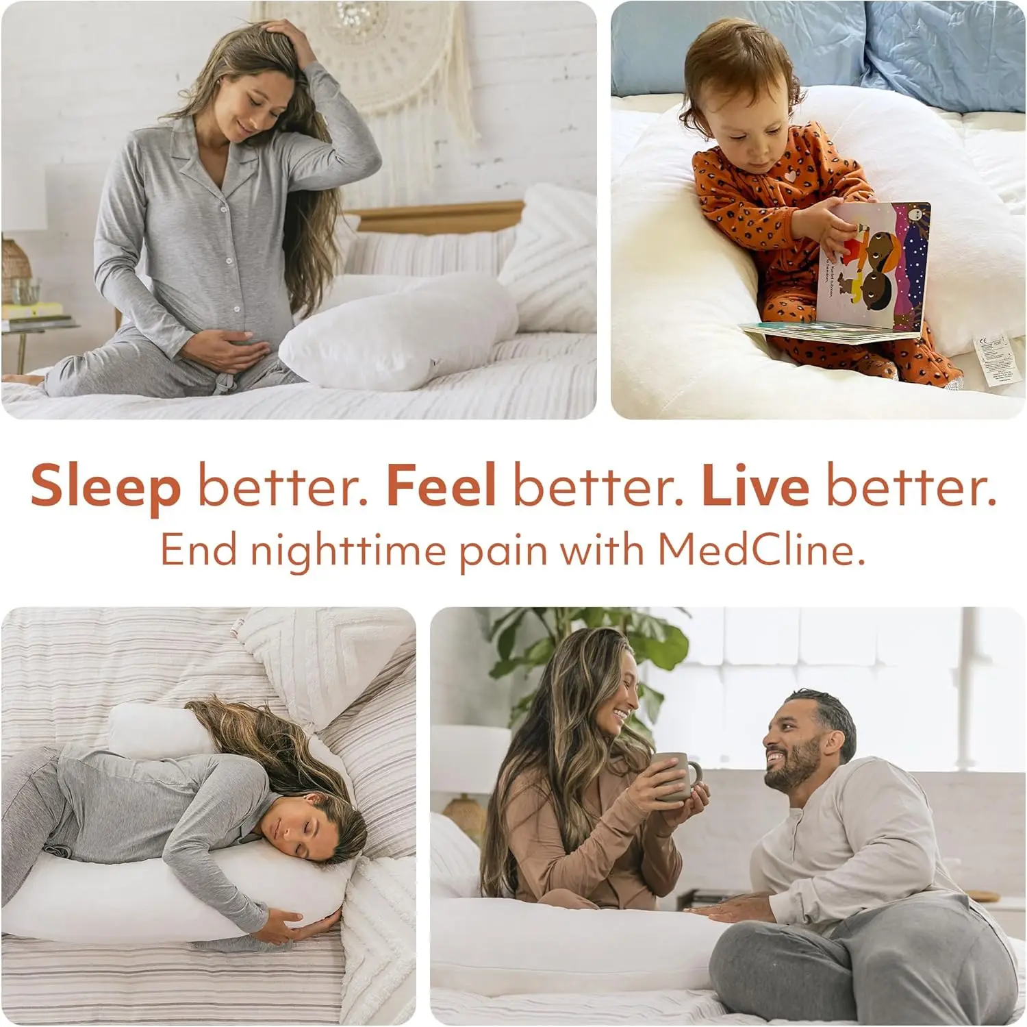 Therapeutic Full Length Body Pillow, Adjustable Shredded Memory Foam Pillow for Side Sleepers, J-Shaped Body Pillow  22"x50"x6"