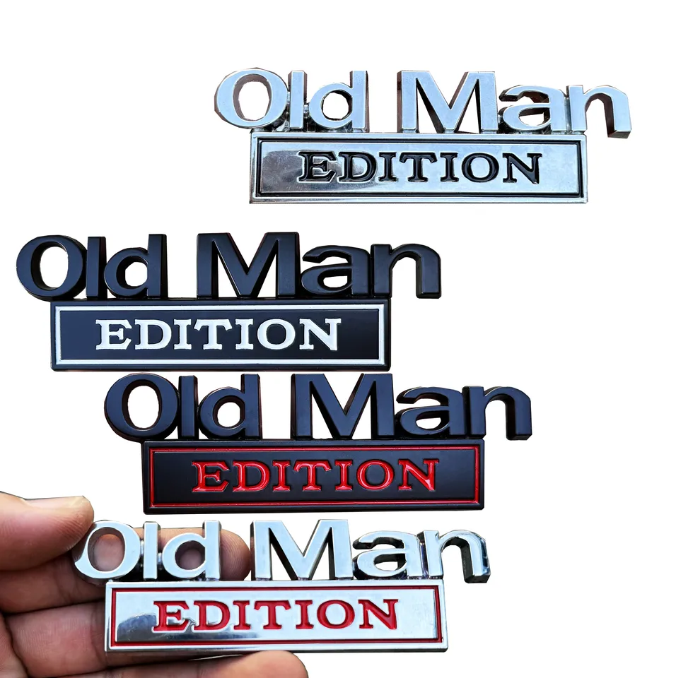 Old Man Edition Auto Embleem - PRIMO NL