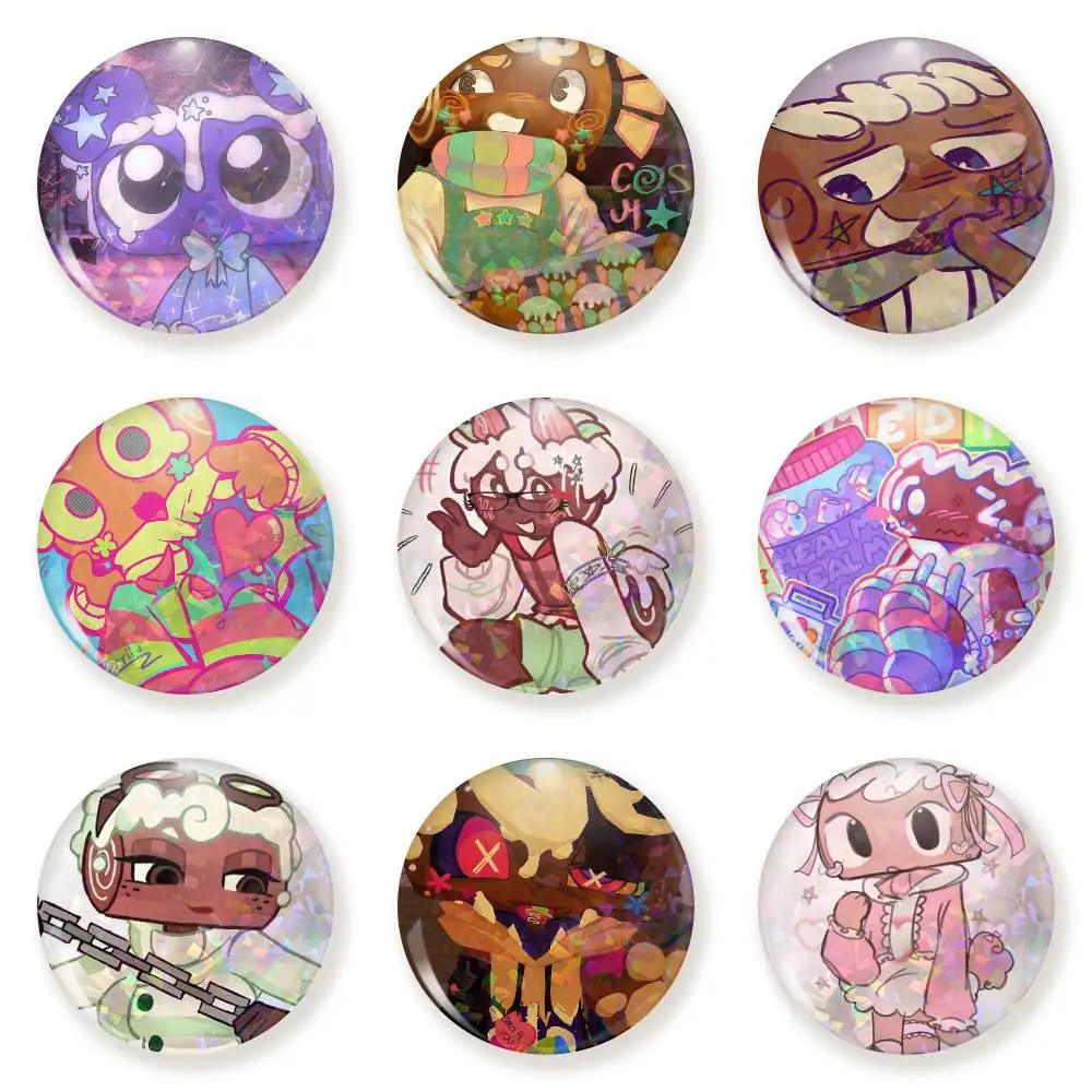 Cosmo Con Pin Dandys W-World Cosmo Snap-in Pins, broches redondos creativos con ...