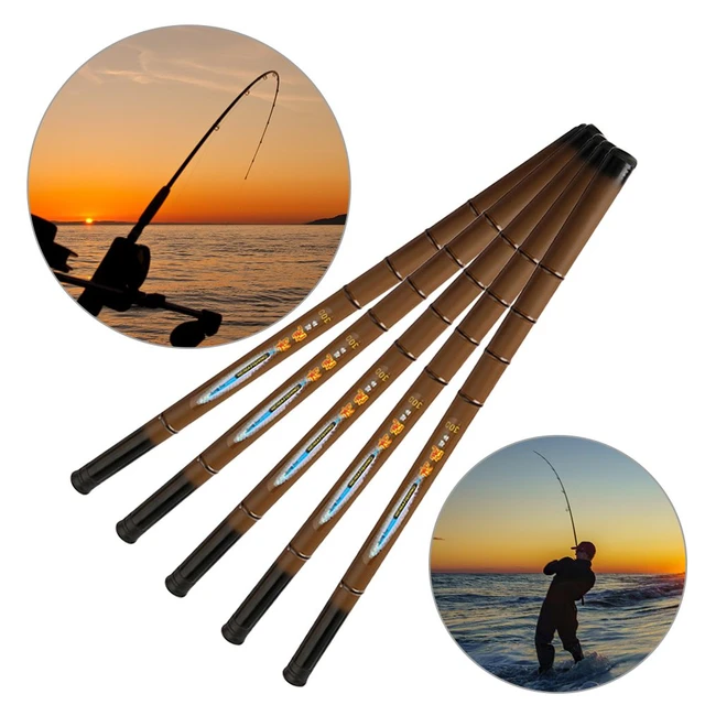 1.8/2.1/2.4/2.7/3.0m Ultralight Telescopic Fishing Rod Travel Stream Lake  Hand Pole Carp