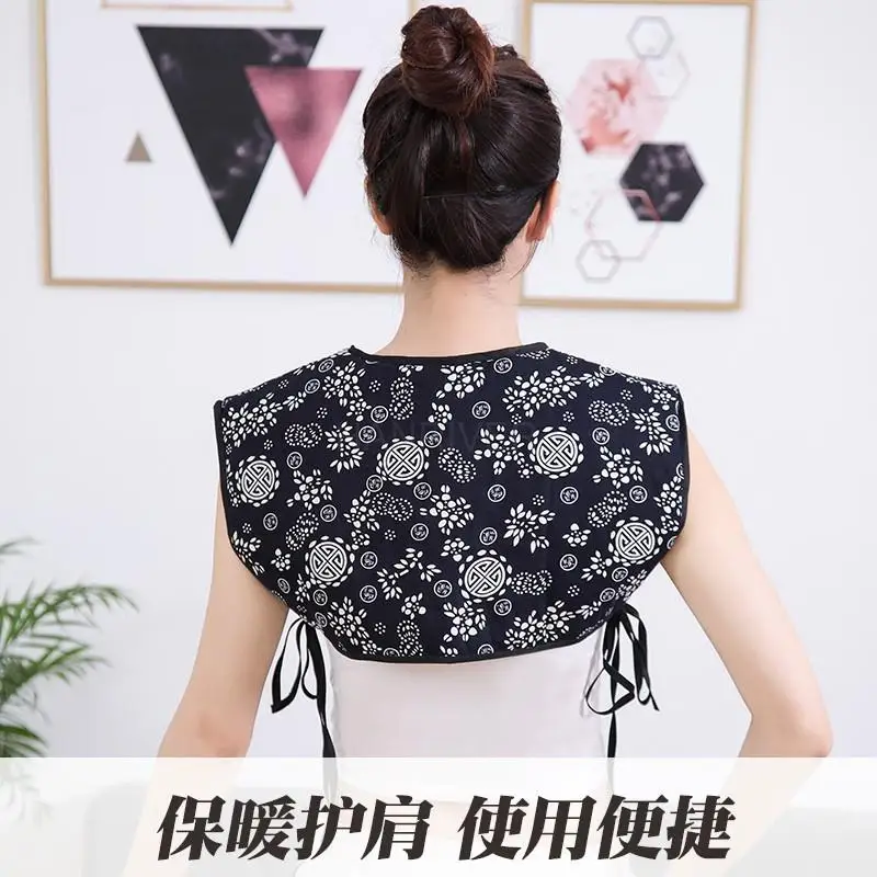 Ai Velvet Shoulder Pads Aged Velvet Warm Neck Protection Spring And Summer Thin Men's And Women's Air-conditioned Room Shawls