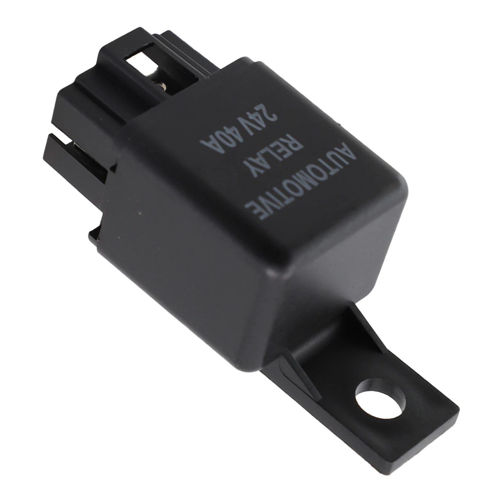 

Durable High Quality New 1x Car Alarm Relay 4 Pin 40A SPST Contact Type Black Car Automotive For HID Headlights