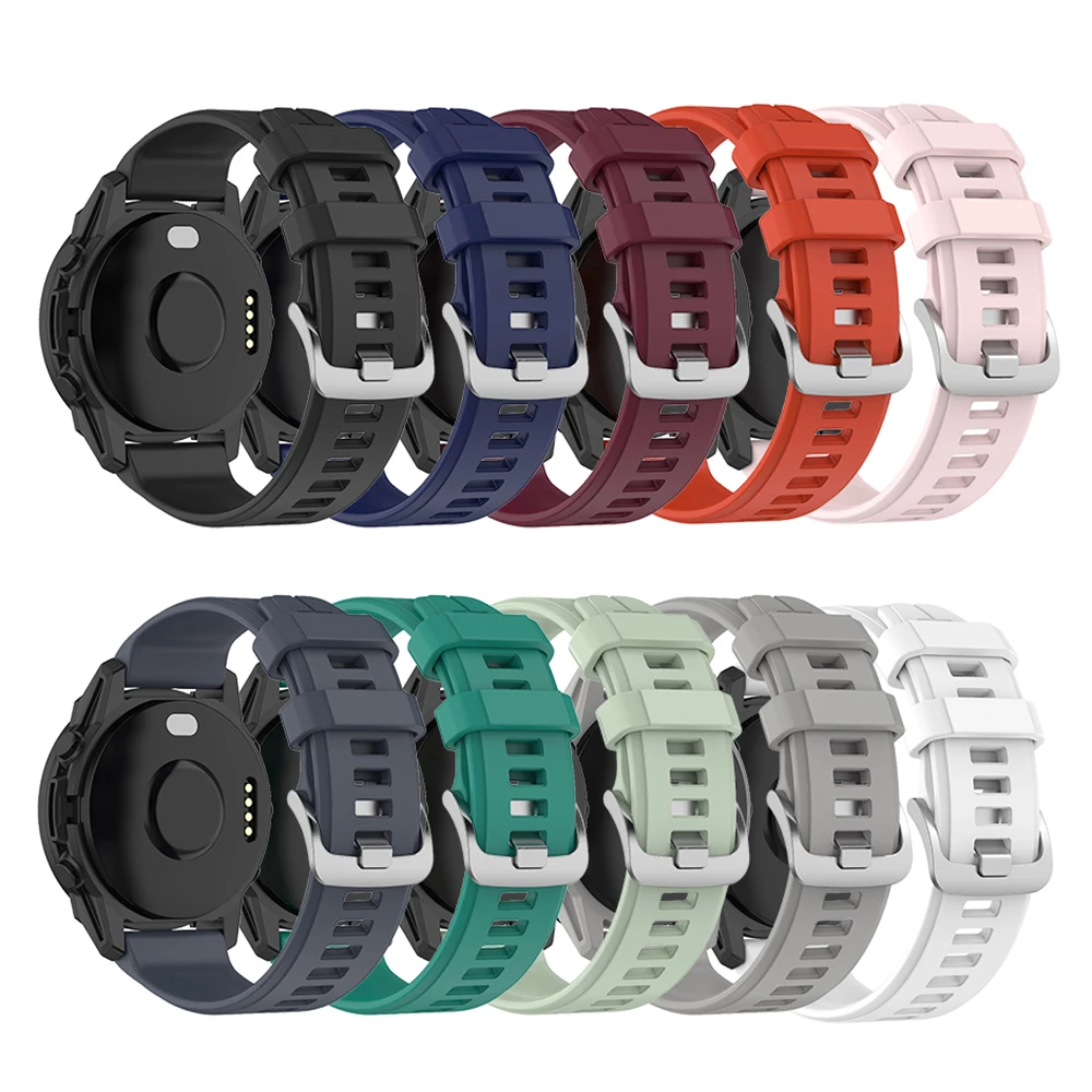 

22mm Silicone Strap For Garmin Forerunner 955 945 935 Instinct 2 Smart Watch Band For Garmin Fenix 5 6 7/Descent G1/Quatix 5