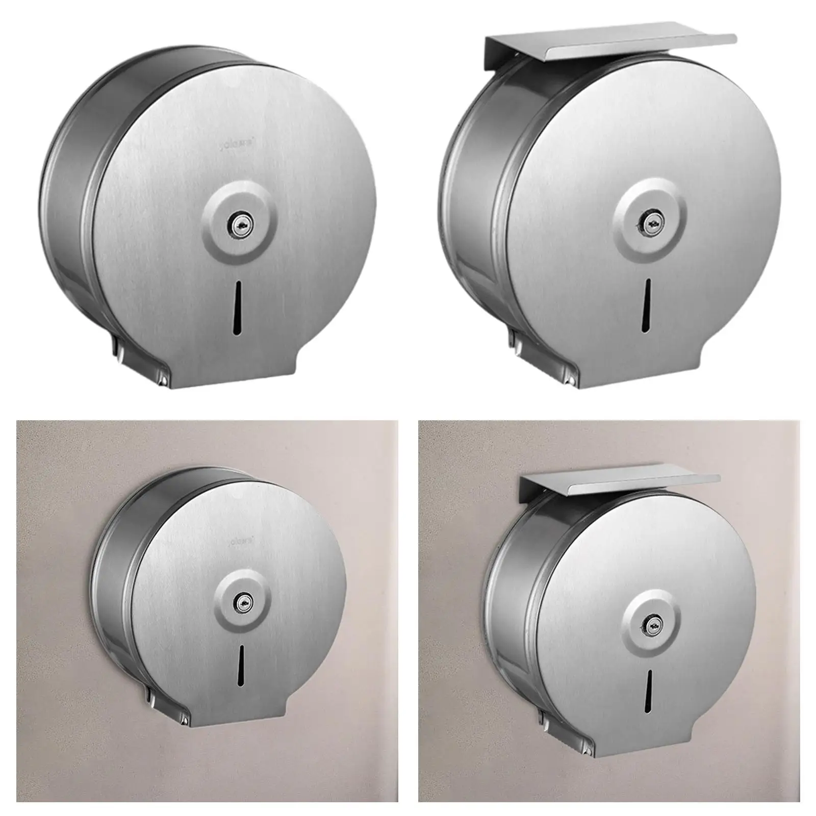 Commercial Jumbo Toilet Paper Dispenser Large Capacity Wall Mount for Hotels Office Buildings Schools Kindergartens Toilets Commercial Jumbo Toilet Paper Dispenser Large Capacity Wall Mount for Hotels Office Buildings Schools Kindergartens Toilets
