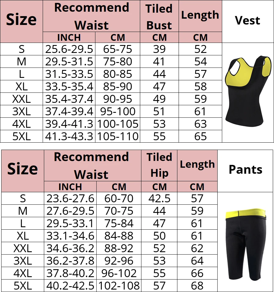 Description Picture 3 of itemYBFDO Hot Sauna Suit Sauna Sweat Pants Neoprene Suit Sweating Shapers Women Weight Loss Fat Burn Corset Body Shaper Slimming