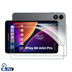 Premium Tempered Glass Screen Protector - 8.4 Inch Tablet - Anti - Scratch HD Protective Film (2 Pack) (2P - iPlay 80 Mini Pro)
