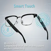 Smart AI translation glasses equipped with anti-blue light lenses, supporting real-time application translation in 164 languages - Image 3