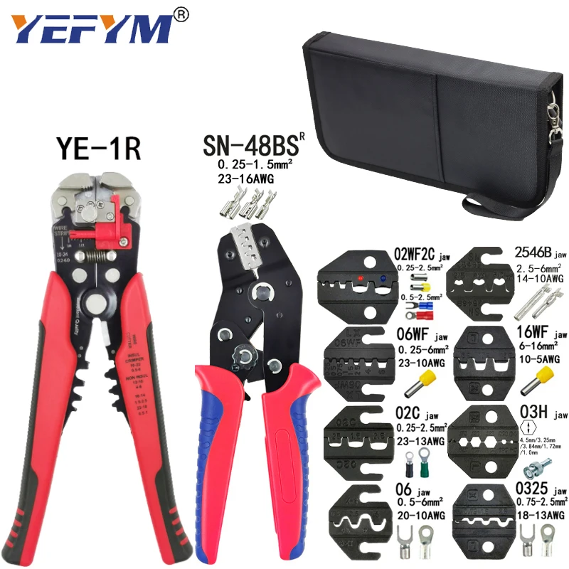 Crimping pliers SN-48BS SN Series Tools For 2.8 4.8 6.3 VH2.54 3.96 2510/Tube/Insulation Terminals Electrical Clamp Tool
