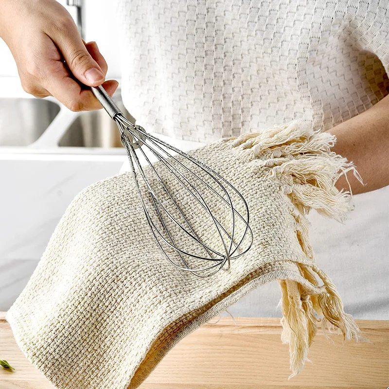 Mini Stainless Steel Whisks 5.5in and 7in For Whisking Beating Blending Ingredients Mixing Sauces balloon wire whisk ball whisk wire whisk