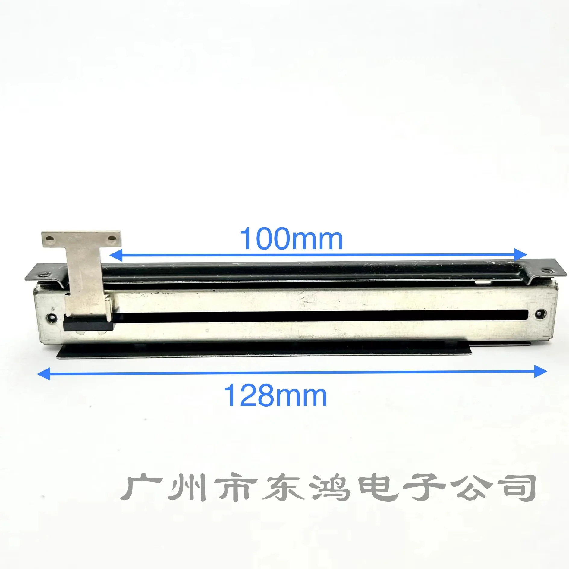 1 PCS Japan ALPS 128 straight slide adjustable resistor duplex 10KCx2 side foot 8 feet 8mmT axis long feet