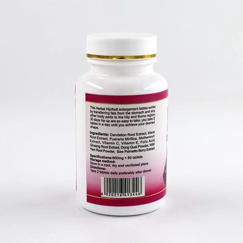 Hip-enriching lifting tablet skin whitening tablet breast collagen plump body sexier 1 bottle