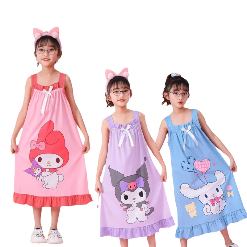 kawaii-cartoon-sanrios-kind-nachthemd-sommer-nette-anime-mymelody