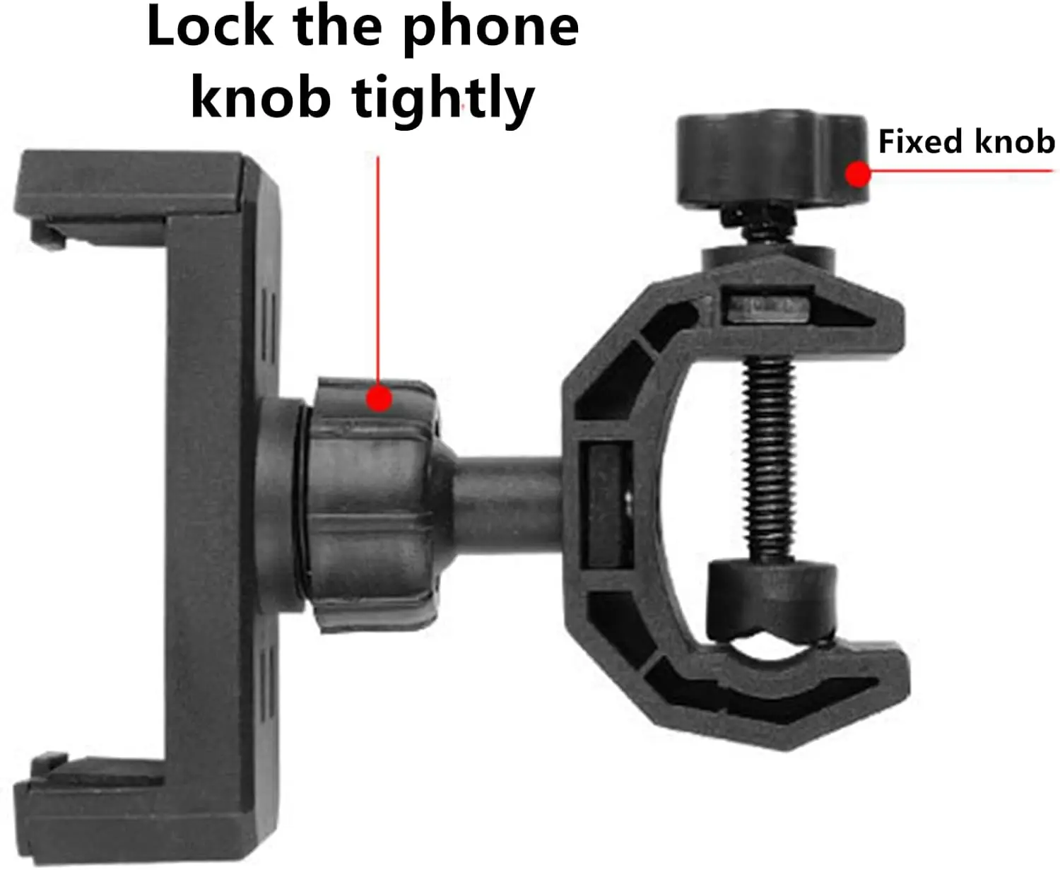 Rotating Phone Tripod Stand with Microphone Holder for Live Streaming and Video Recording