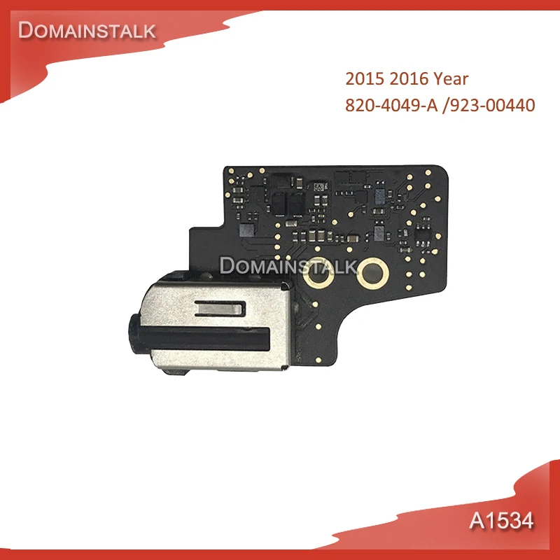 

A1534 Headphone Jack For Macbook Air Retina 12" Audio Connector Board 820-4049-A 923-00440 2015 2016 Year