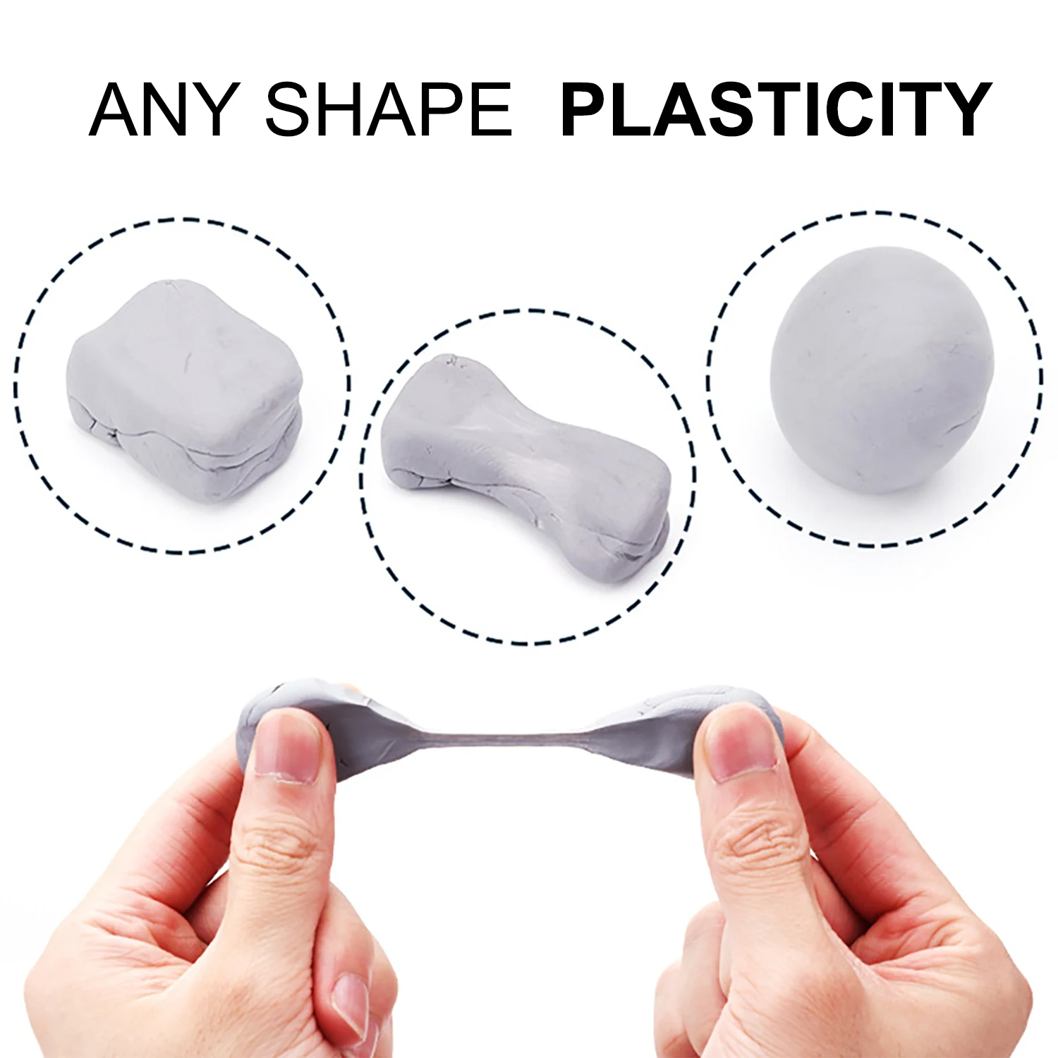 3/6/10/20/36pcs Plasticity Erasers Kneaded Rubber for Blend Highlight Shade Smooth Sketching Drawing for Adults