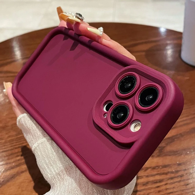 Matte Silicone Bumper Back Cover Case -  Collection