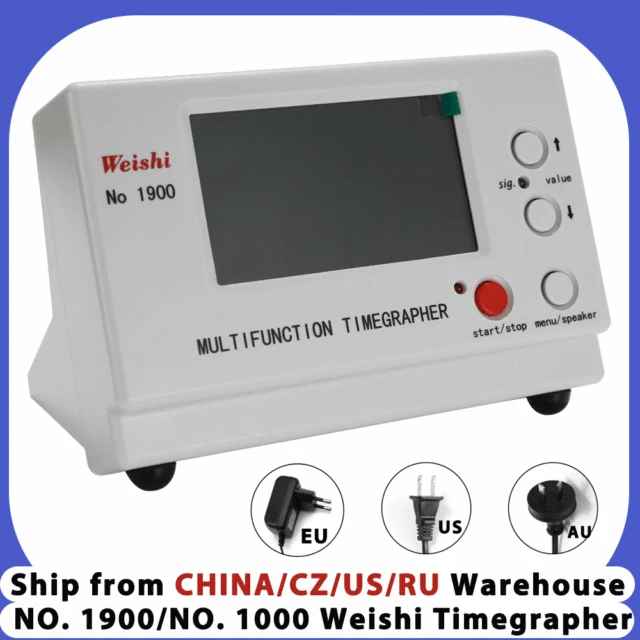Weishi Mechanical Watch Timing Tester Machine Multifunction Timegrapher ...