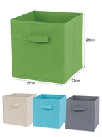 Collapsible Non-woven fabric Storage Bins Home Supplies Clothing Organizer Kid Toy Storage Organizer Cabinet drawer organization 1