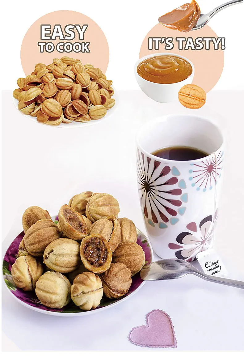 Description Picture 3 of itemHouselin Electric Walnut Cookie Maker Non-stick Nut Cookies Pastry