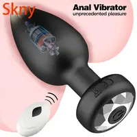 10-Modi Analplug-Vibrator, vibrierender Buttplug, Fernbedienung, Analplug für Prostata-Massage, Sexspielzeug für Erwachsene für Männer und Frauen 1