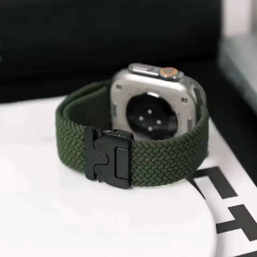 Breathable Parachute Nylon Braided Strap