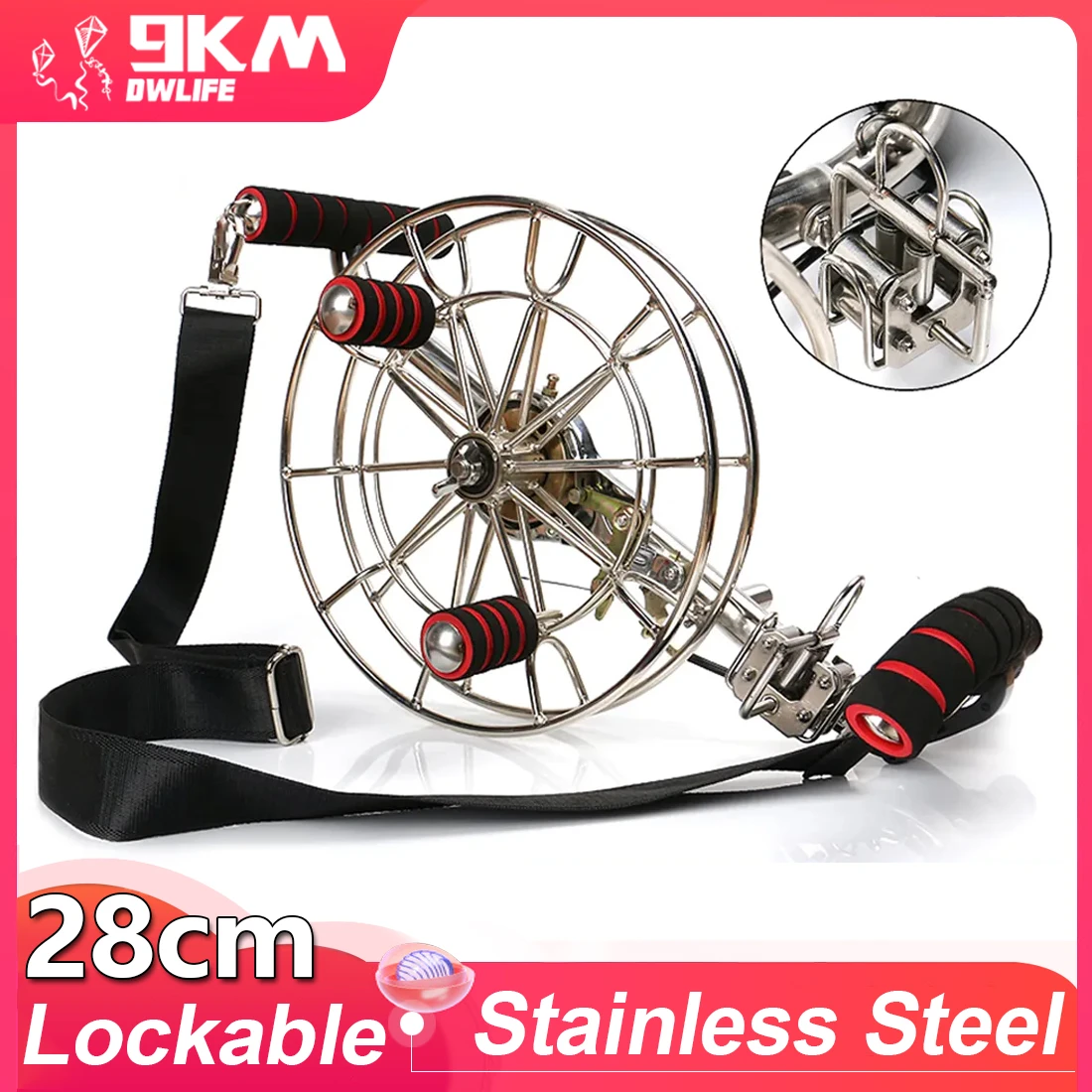 Stainless Steel Heavy Duty Winder Kite Reel Winder Professional 28cm Large Kite Aliexpress