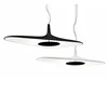 Italian Postmodern Irregular Nordic LED Chandelier for Living Dining Room Bedroom Exhibition Hanging Lamp Black Decor Lights 6