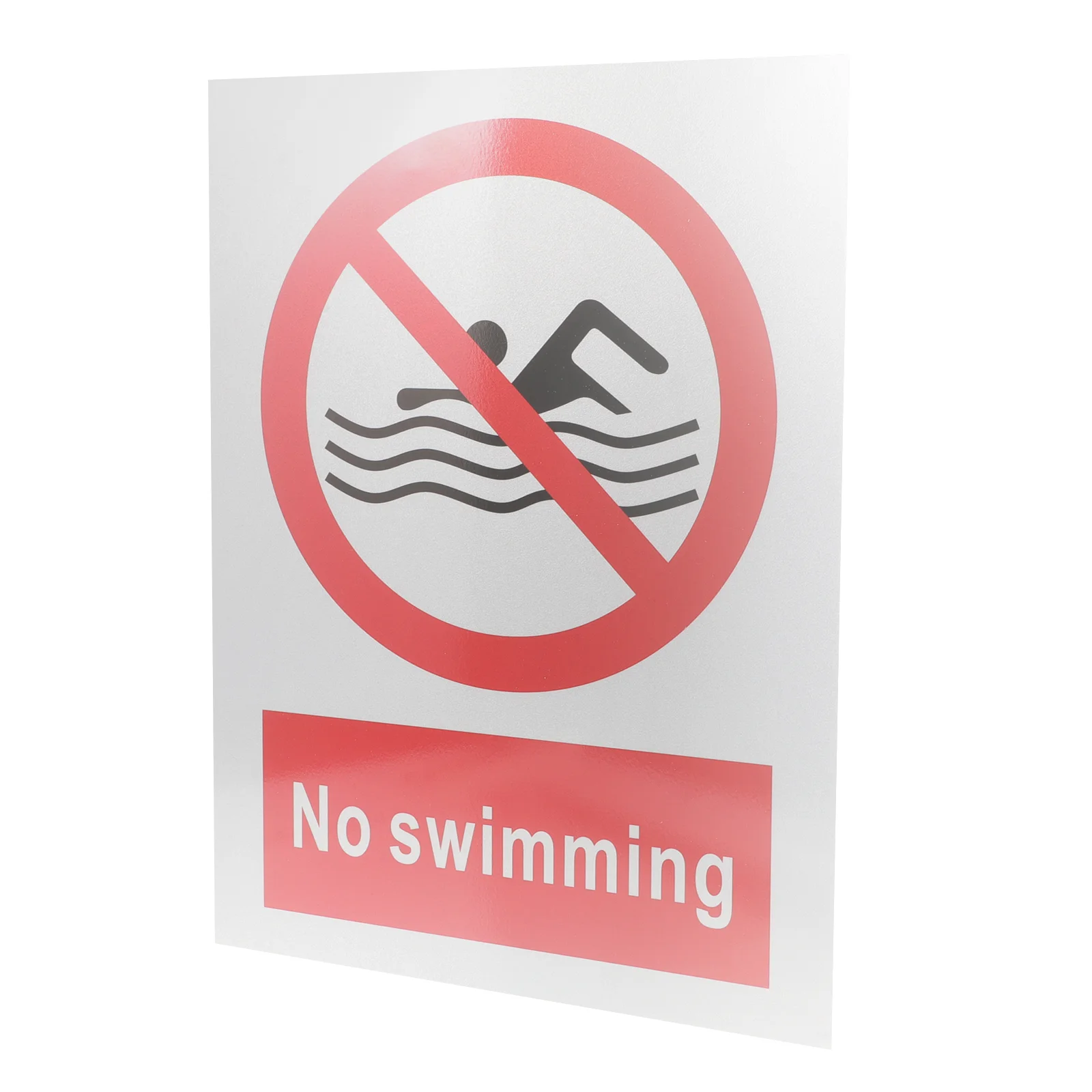 

Warning No Swimming Sign Practical Warning Decal Warning Sign Pool Rule