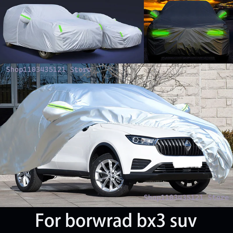 

For borwrad bx3 auto anti snow, anti freezing, anti dust, anti peeling paint, and anti rainwater.car cover protection