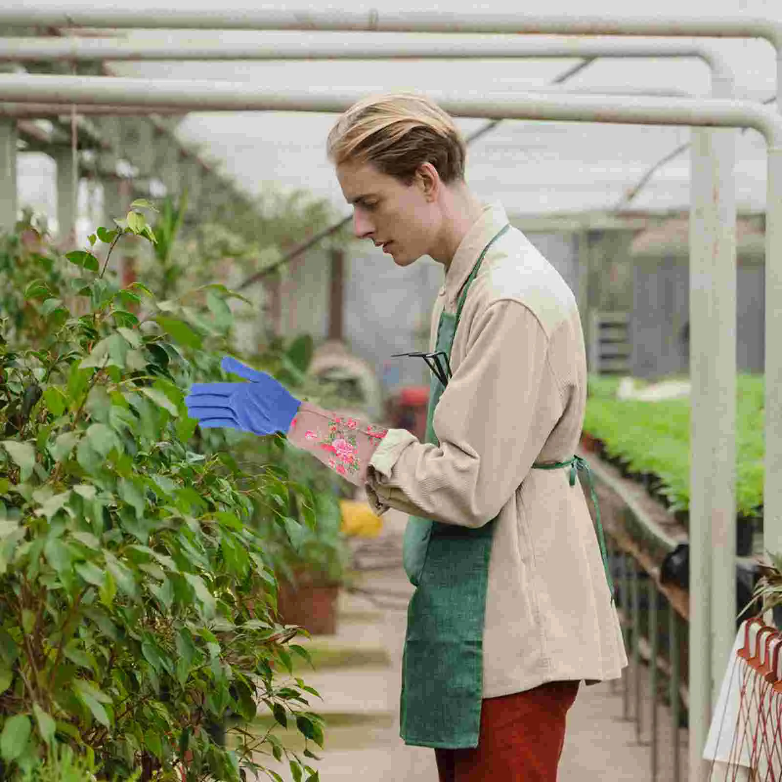 

10 Pairs Gardening Gloves Durable The Gift Puncture-proof Weeding for Working Pvc Man Gifts
