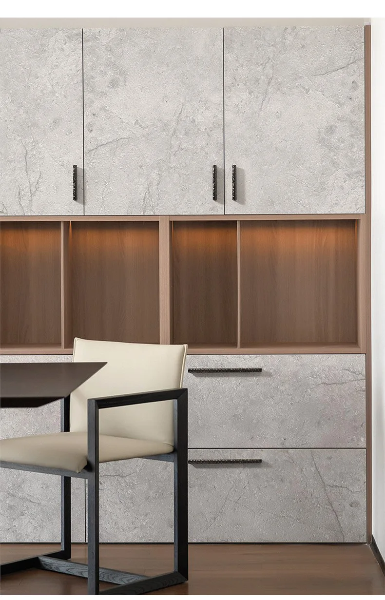 YUTOKO Möbelgriffe, moderne, gehämmerte, glänzende Goldgriffe für Schränke, Kleiderschränke, Kommoden, Schuhschränke, Schubladen, Schrankknöpfe, Türgriffe – Detail 12