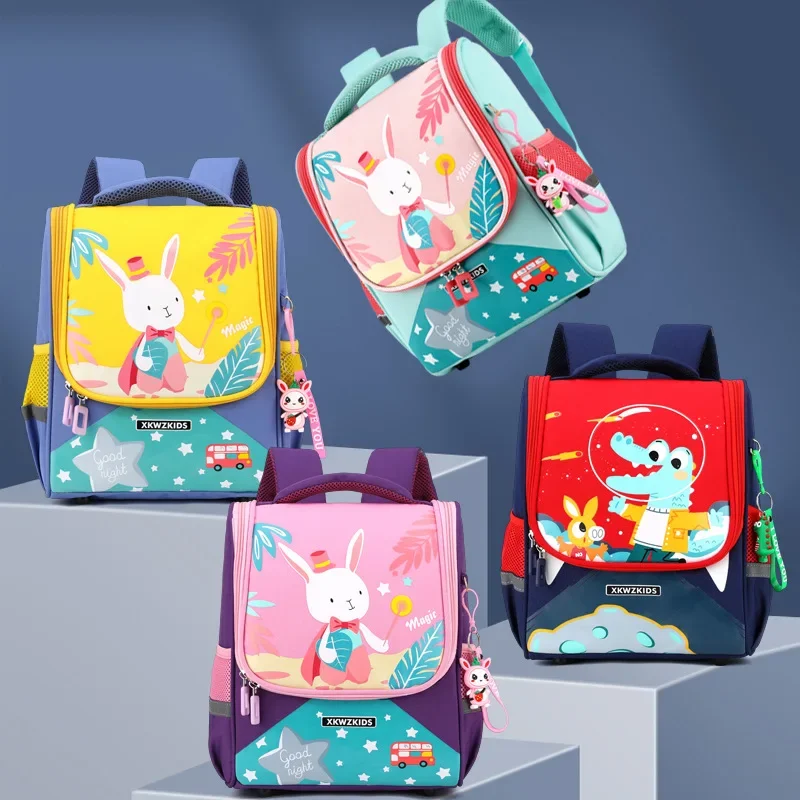 Children Backpack Cartoon Animal Baby Girls Boys High Quality Kindergarten Dinosaur Schoolbag Cute Backpack